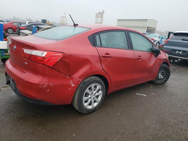 KNADM4A34H6072444 - 2017 KIA RIO LX RED photo 3