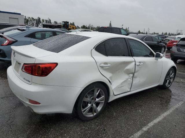 JTHBK262095087615 - 2009 LEXUS IS 250 WHITE photo 3