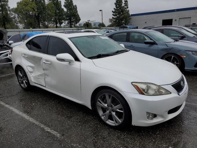 JTHBK262095087615 - 2009 LEXUS IS 250 WHITE photo 4