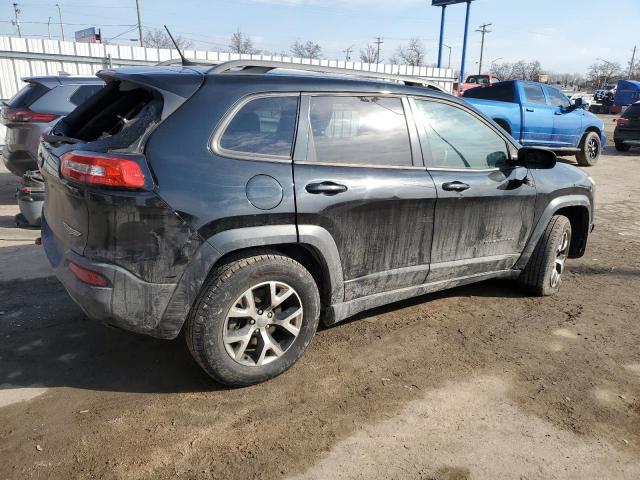 1C4PJMBB8EW188093 - 2014 JEEP CHEROKEE TRAILHAWK შავი ფოტო 3