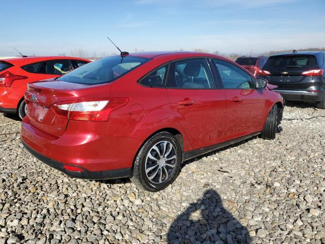 1FAHP3F2XCL253070 - 2012 FORD FOCUS SE RED photo 3