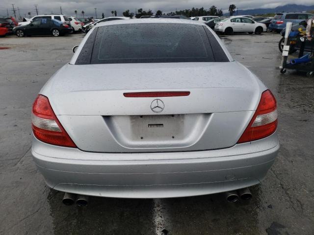 WDBWK56F05F024881 - 2005 MERCEDES-BENZ SLK 350 SILVER photo 6