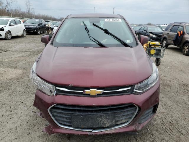 3GNCJNSB3HL261795 - 2017 CHEVROLET TRAX LS MAROON photo 5