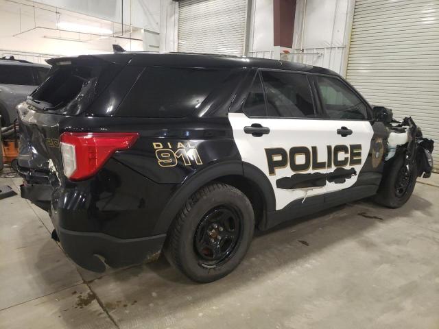 1FM5K8AC3LGB76166 - 2020 FORD EXPLORER POLICE INTERCEPTOR 黑色 照片 3