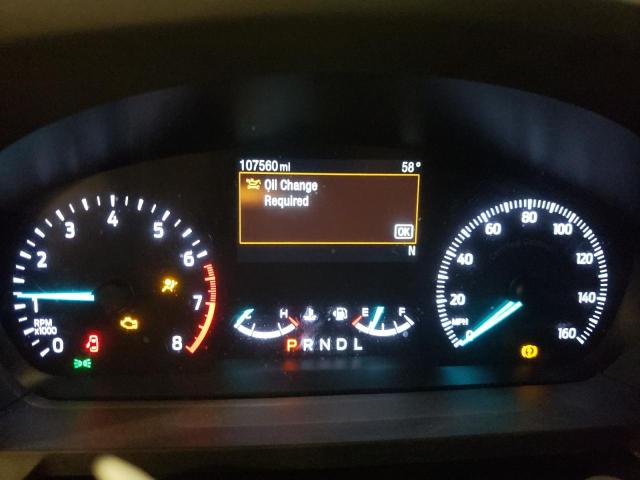 1FM5K8AC3LGB76166 - 2020 FORD EXPLORER POLICE INTERCEPTOR 黑色 照片 9