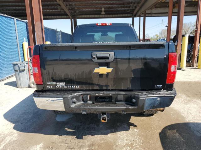 1GCRKTE76CZ158951 - 2012 CHEVROLET SILVERADO K1500 LTZ BLACK photo 6