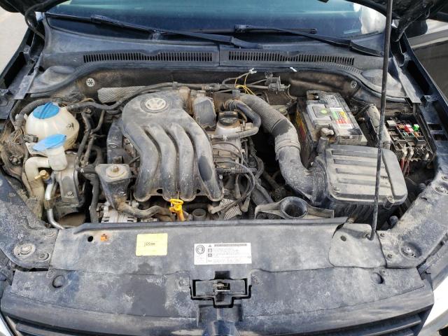 3VW1K7AJ9BM306075 - 2011 VOLKSWAGEN JETTA BASE BLACK photo 11