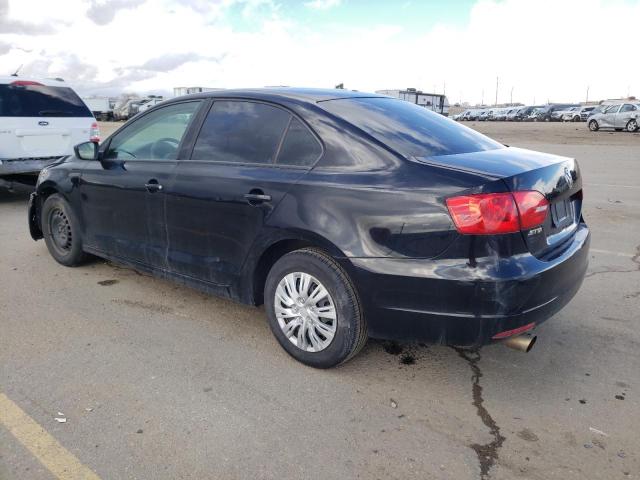 3VW1K7AJ9BM306075 - 2011 VOLKSWAGEN JETTA BASE BLACK photo 2