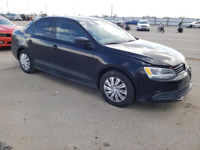 3VW1K7AJ9BM306075 - 2011 VOLKSWAGEN JETTA BASE BLACK photo 4