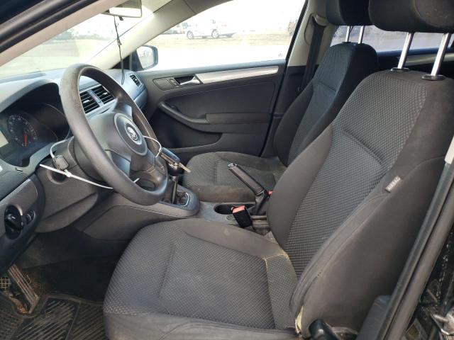 3VW1K7AJ9BM306075 - 2011 VOLKSWAGEN JETTA BASE BLACK photo 7