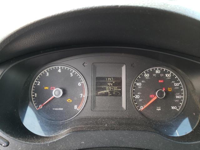 3VW1K7AJ9BM306075 - 2011 VOLKSWAGEN JETTA BASE BLACK photo 9