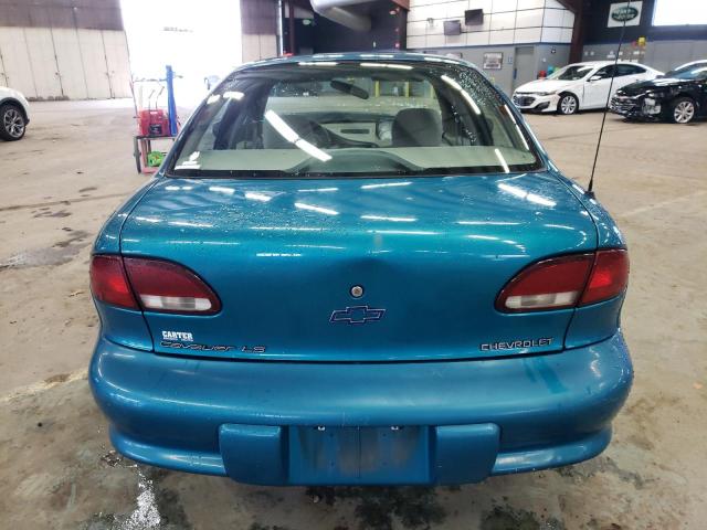 1G1JF5244W7235154 - 1998 CHEVROLET CAVALIER LS TEAL photo 6