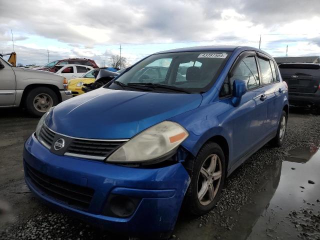 3N1BC13E88L426503 - 2008 NISSAN VERSA S BLUE photo 1