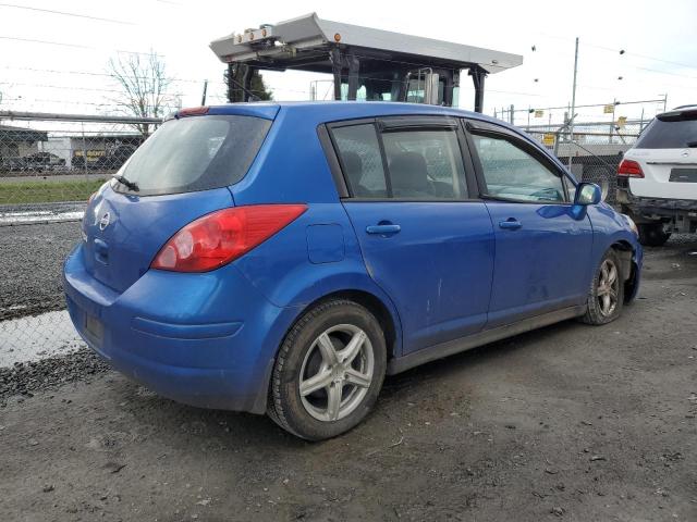 3N1BC13E88L426503 - 2008 NISSAN VERSA S BLUE photo 3