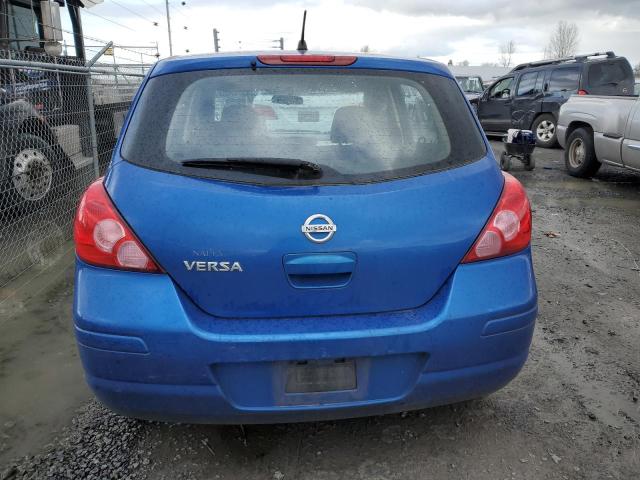 3N1BC13E88L426503 - 2008 NISSAN VERSA S BLUE photo 6