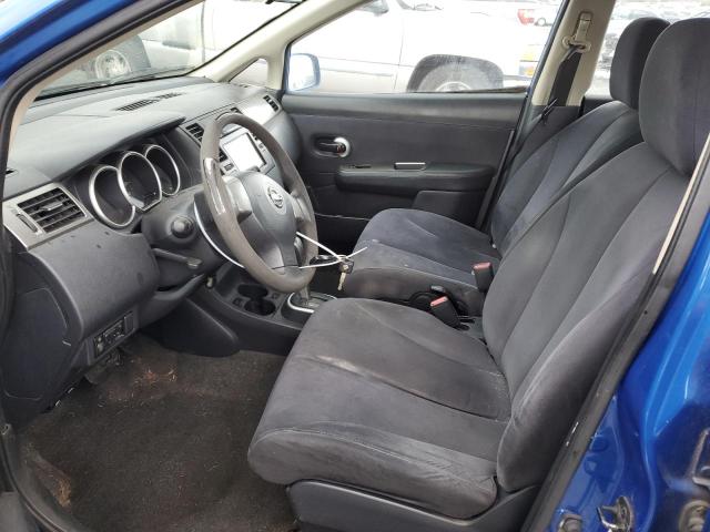 3N1BC13E88L426503 - 2008 NISSAN VERSA S BLUE photo 7