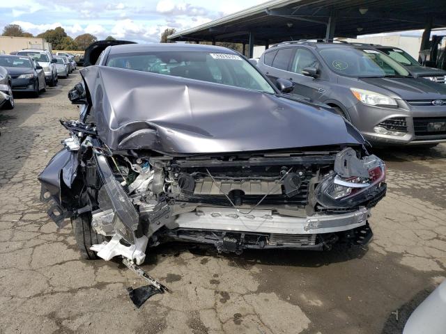 1HGCV3F10MA018175 - 2021 HONDA ACCORD HYBRID GRAY photo 5