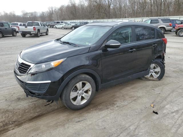 KNDPB3A25C7266281 - 2012 KIA SPORTAGE BASE BLACK photo 1