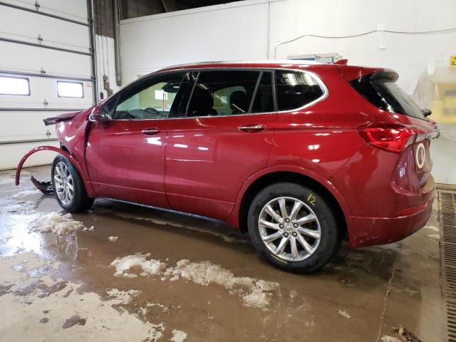 LRBFXCSA5KD145770 - 2019 BUICK ENVISION ESSENCE RED photo 2