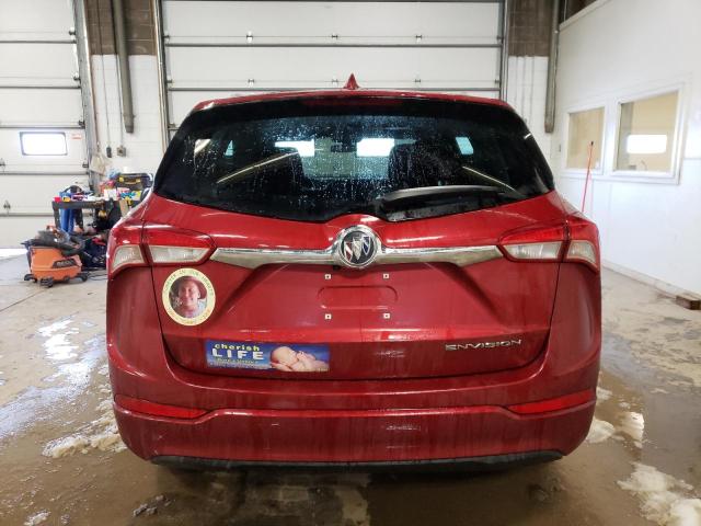 LRBFXCSA5KD145770 - 2019 BUICK ENVISION ESSENCE RED photo 6
