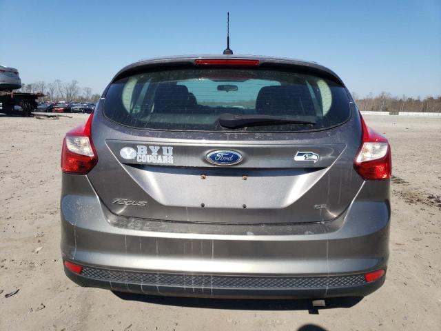 1FADP3K2XDL355314 - 2013 FORD FOCUS SE GRAY photo 6