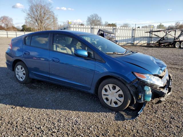 JHMZE2H31ES001834 - 2014 HONDA INSIGHT BLUE photo 4