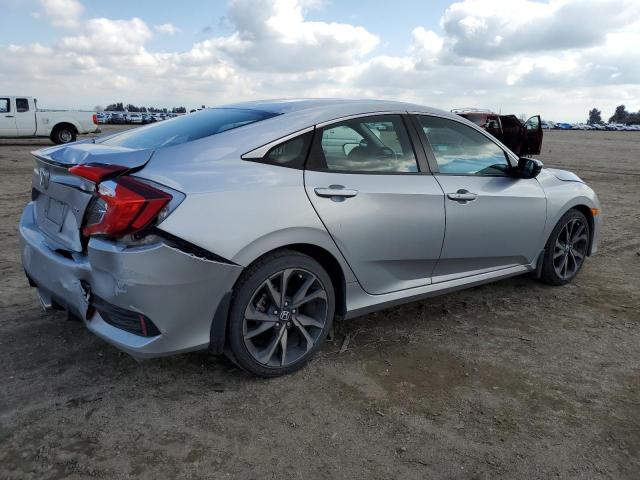 2HGFC2F89MH510232 - 2021 HONDA CIVIC SPORT SILVER photo 3