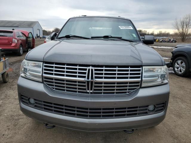 5LMJJ2H55BEJ09839 - 2011 LINCOLN NAVIGATOR GRAY photo 5