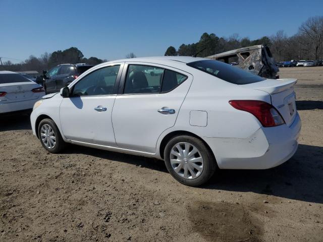 3N1CN7APXDL868201 - 2013 NISSAN VERSA S WHITE photo 2