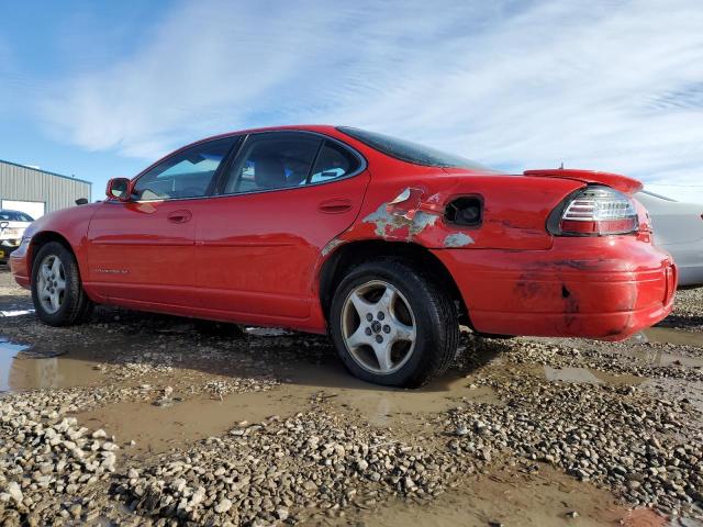 1G2WJ52K2YF231708 - 2000 PONTIAC GRAND PRIX SE წითელი ფოტო 2
