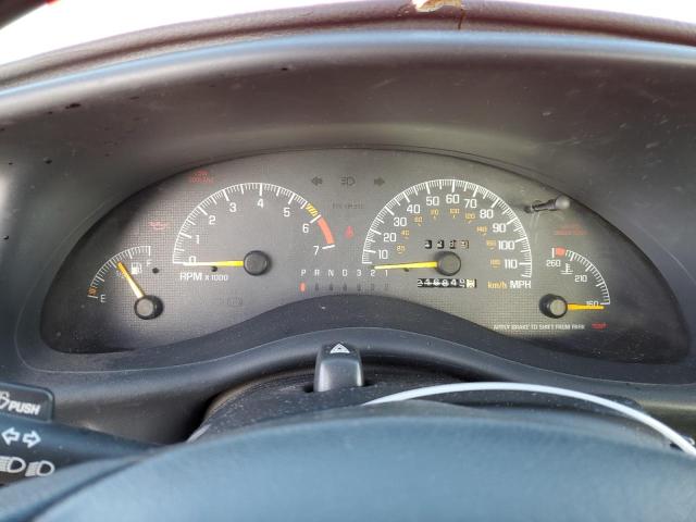 1G2WJ52K2YF231708 - 2000 PONTIAC GRAND PRIX SE წითელი ფოტო 9