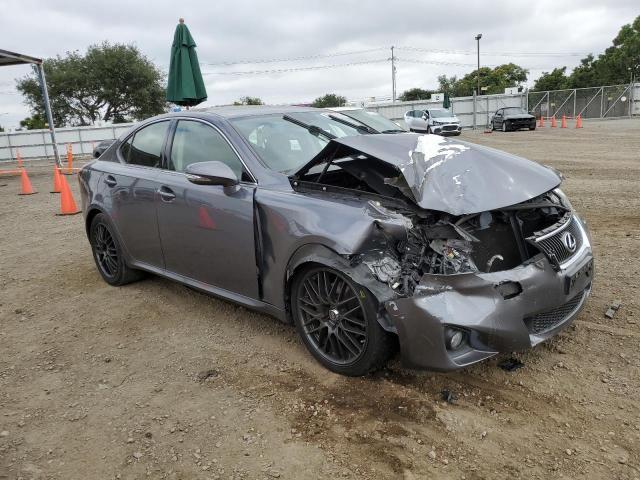 JTHBF5C26C5170063 - 2012 LEXUS IS 250 GRAY photo 4