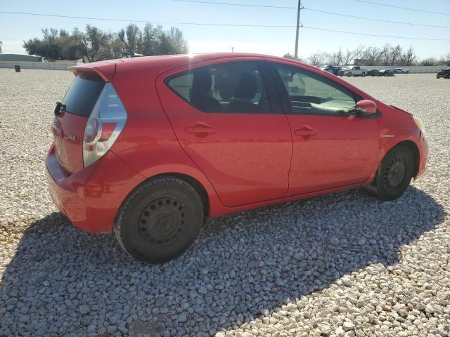 JTDKDTB35C1502569 - 2012 TOYOTA PRIUS C RED photo 3