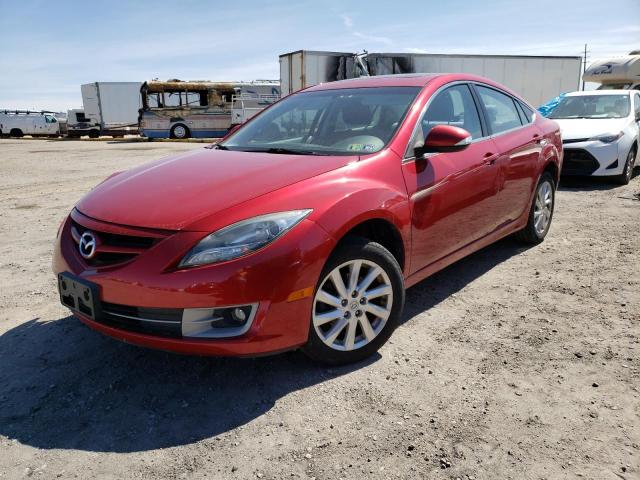 1YVHZ8EH6C5M14276 - 2012 MAZDA 6 I BURGUNDY photo 1