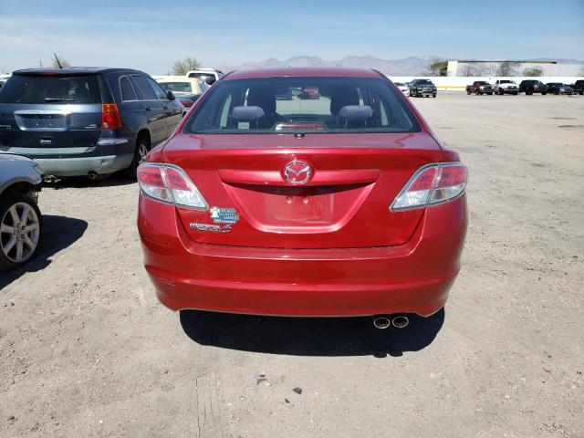 1YVHZ8EH6C5M14276 - 2012 MAZDA 6 I BURGUNDY photo 6