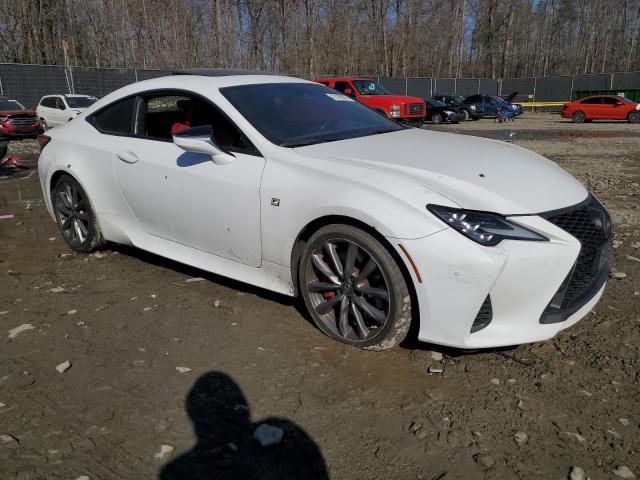 JTHHZ5BC3K5021166 - 2019 LEXUS RC 350 WHITE photo 4