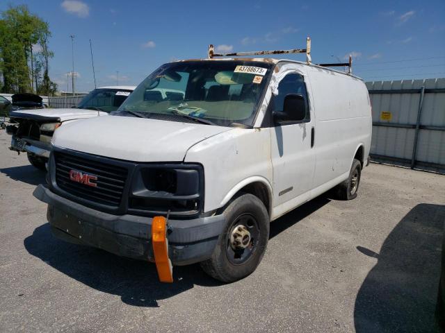 1GTGG25V751210509 - 2005 GMC SAVANA G2500 WHITE photo 1