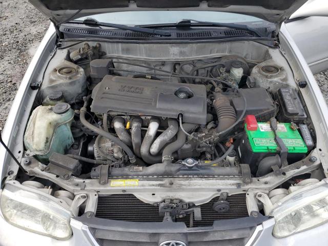 1NXBR12E72Z592050 - 2002 TOYOTA COROLLA CE SILVER photo 11