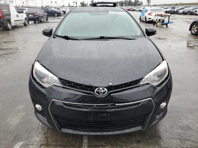 5YFBURHE5GP465388 - 2016 TOYOTA COROLLA L BLACK photo 5