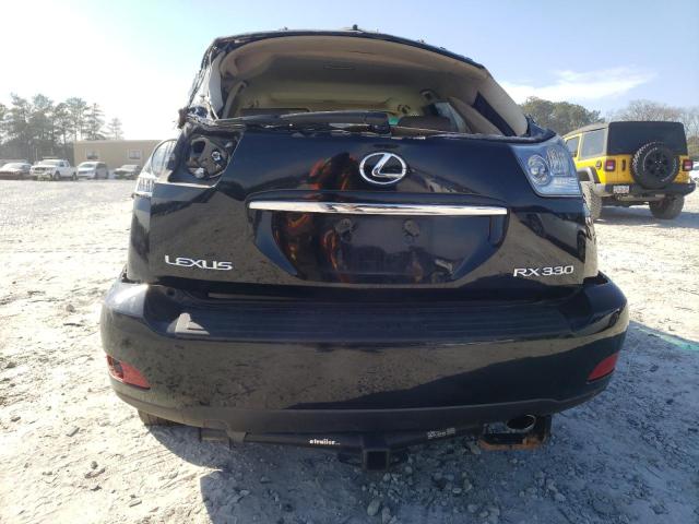 2T2GA31U34C012116 - 2004 LEXUS RX 330 BLACK photo 6