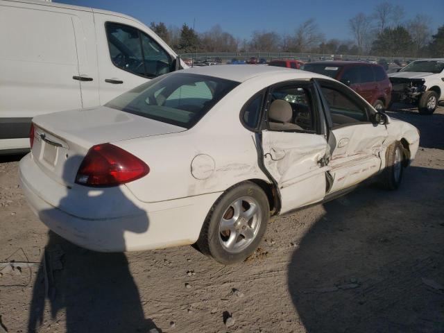 1FAFP55U83A127243 - 2003 FORD TAURUS SES WHITE photo 3