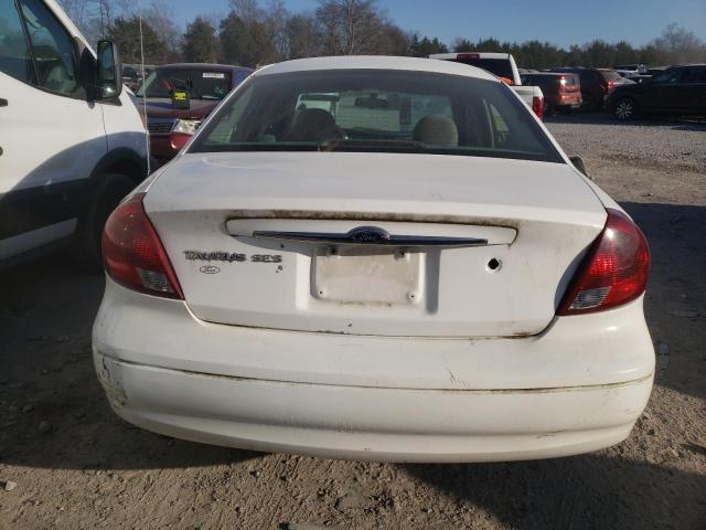 1FAFP55U83A127243 - 2003 FORD TAURUS SES WHITE photo 6