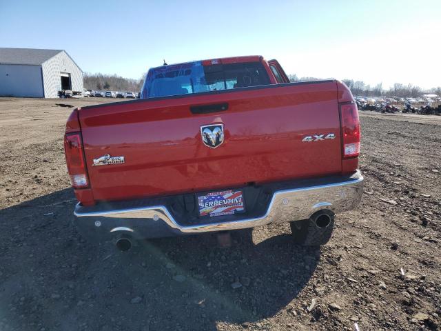 1C6RR7TT9JS133588 - 2018 RAM 1500 SLT RED photo 6