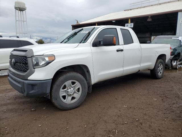 5TFCY5F10LX025771 - 2020 TOYOTA TUNDRA DOUBLE CAB SR/SR5 WHITE photo 1