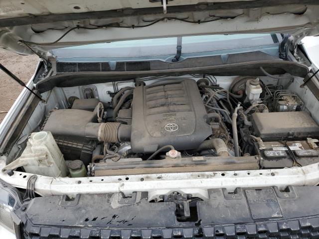5TFCY5F10LX025771 - 2020 TOYOTA TUNDRA DOUBLE CAB SR/SR5 WHITE photo 11