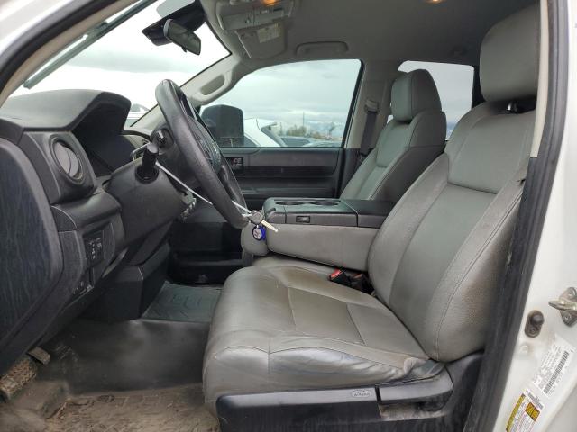 5TFCY5F10LX025771 - 2020 TOYOTA TUNDRA DOUBLE CAB SR/SR5 WHITE photo 7