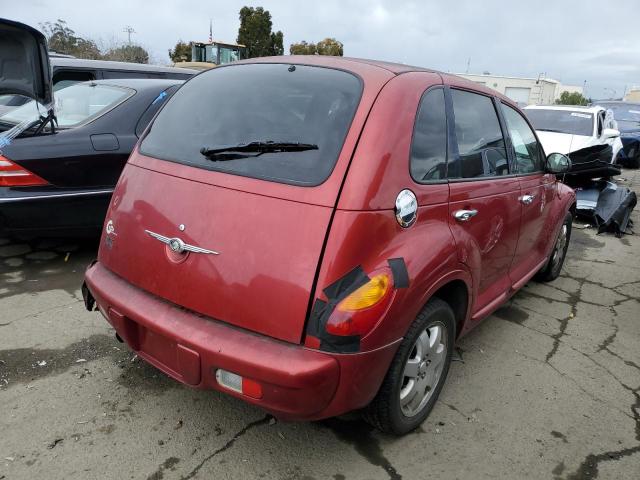 3C4FY58B24T205916 - 2004 CHRYSLER PT CRUISER TOURING RED photo 3