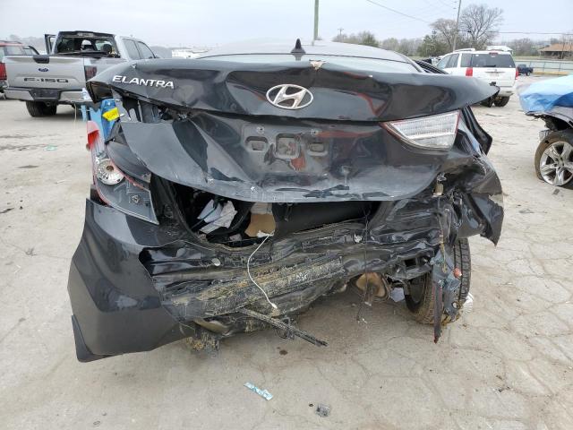 5NPDH4AE5DH388394 - 2013 HYUNDAI ELANTRA GLS BLACK photo 6