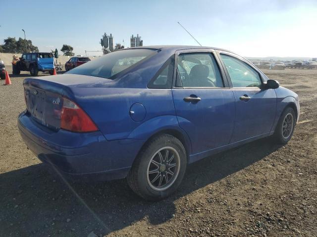 1FAFP34N85W199967 - 2005 FORD FOCUS ZX4 BLUE photo 3