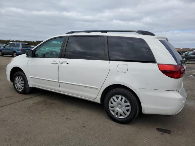 5TDZA23C45S343257 - 2005 TOYOTA SIENNA CE WHITE photo 2